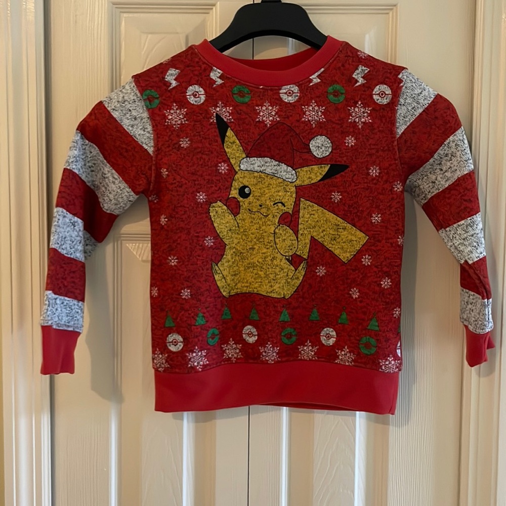 Pokémon Pikachu Ugly Christmas Sweater sz XS